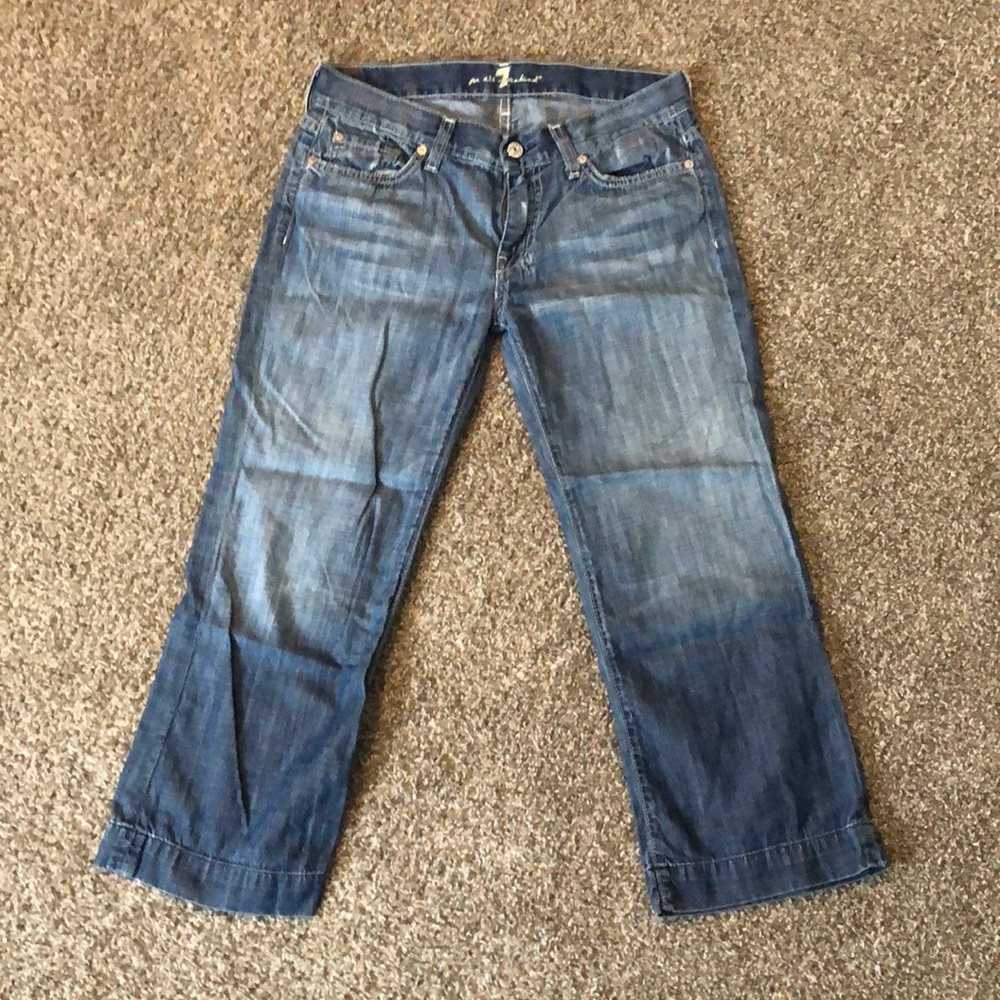 7FAMK - Capri length denim. - Picture 2 of 3